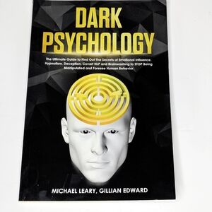 Dark Psychology Book by Michael Leary and Gillian Edward  (2019)